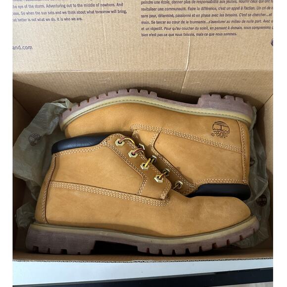 Timberland Tan Wheat Nellie Waterproof Chukka Boot 6.5 - Picture 14 of 16